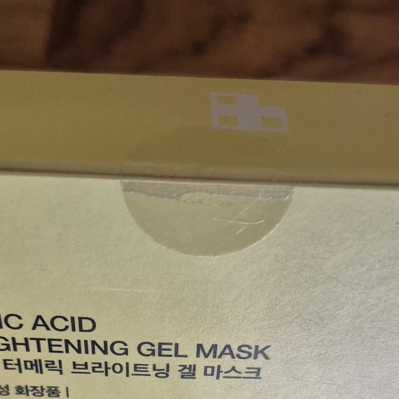 NEW Medicube Kojic Acid Turmeric Brightening Gold Jelly Gel Mask Pack Of 4 - Picture 5 of 5